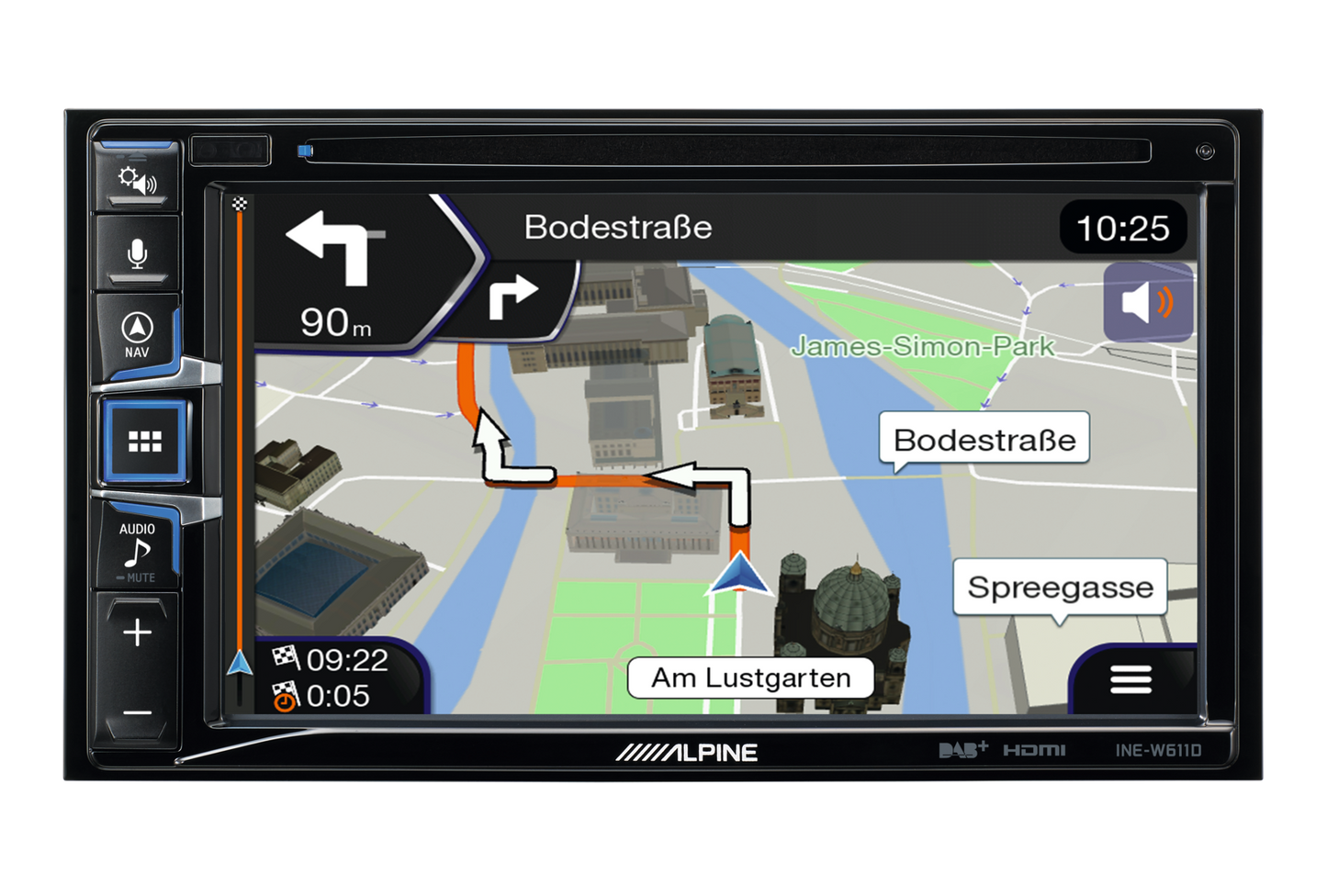 ALPINE Navi-System INE-W611DU8 (B)