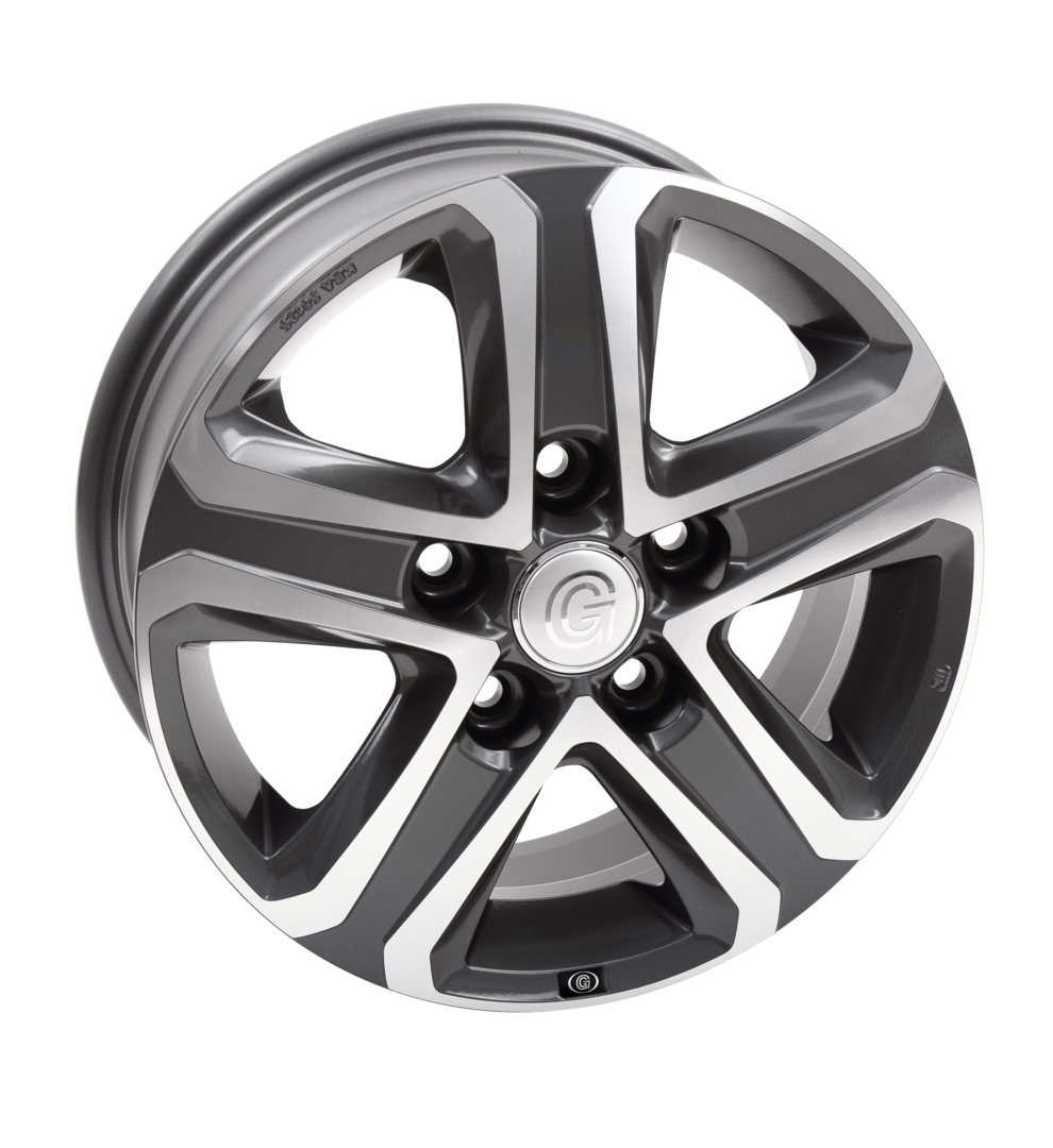 Alufelge GSM6 6,5x16 Anthracite Poli.(A)