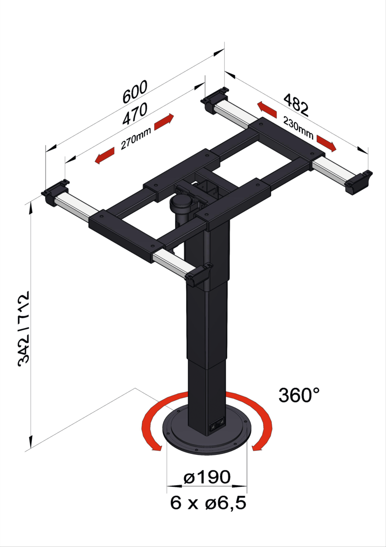 Klick-Klack Liftgestell