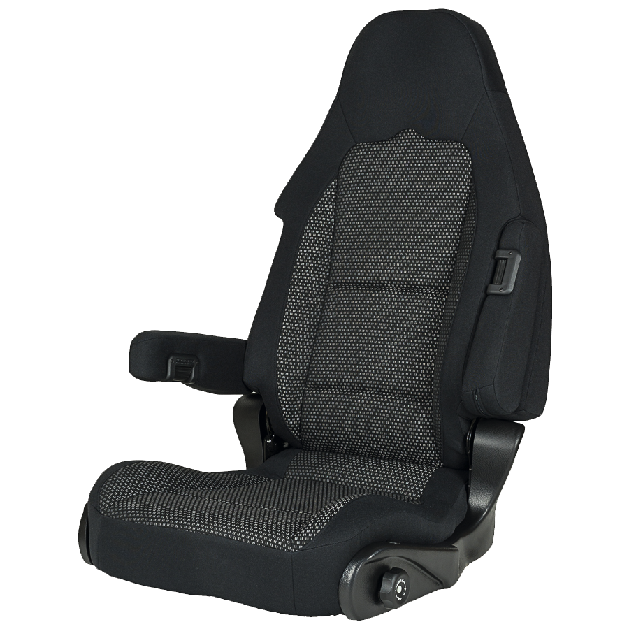 Pilotensitz S 10.1 Ara schw Fahrer (D)