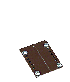 Verlängerungsplatte braun