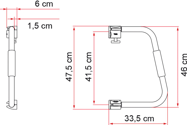Einstiegshilfe SECURITY 46 weiß