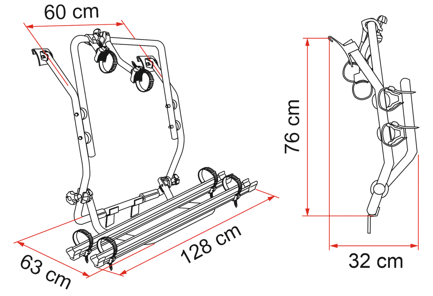 CARRY-BIKE VW T2 (S)