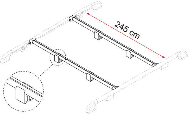 FIXING-BAR Rail (S)