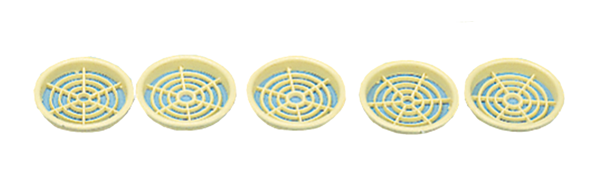 Lüftungsrosette 60 mm (5er-Pack)