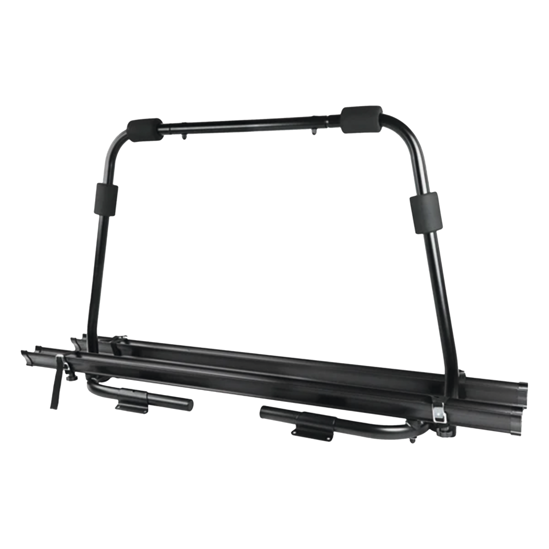Deichsel-Fahrradträger mattschwarz