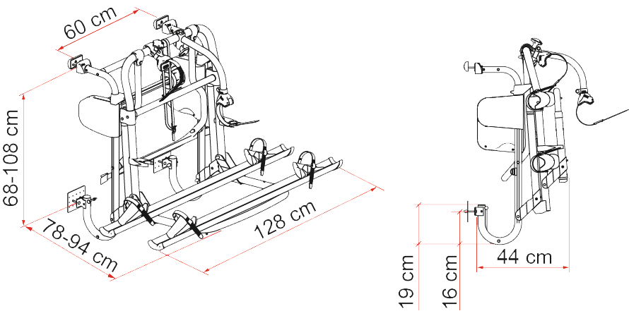Carry-Bike Motor Lift 77 (S)