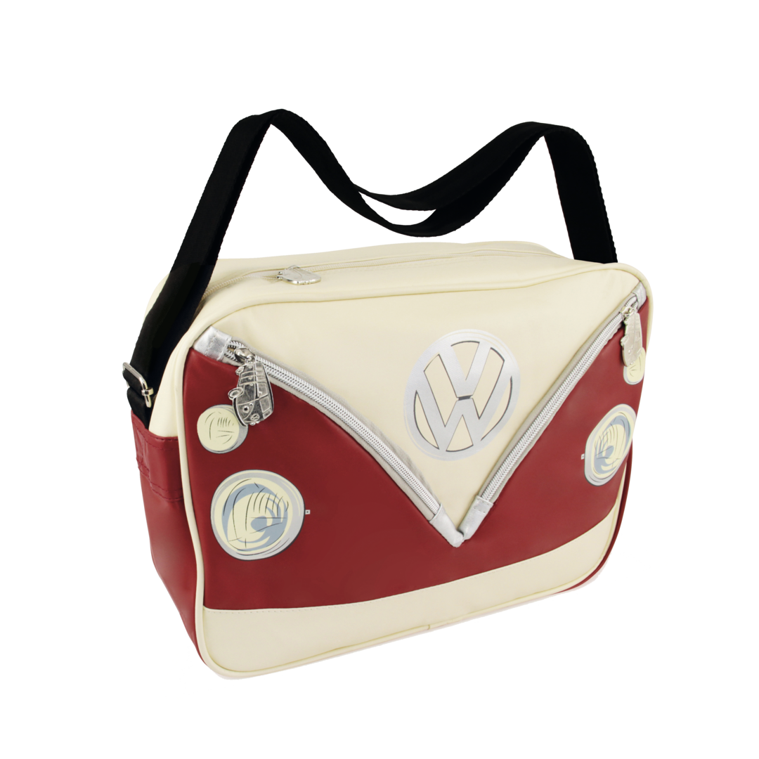VW Collection Schultertasche rot-wei (R)