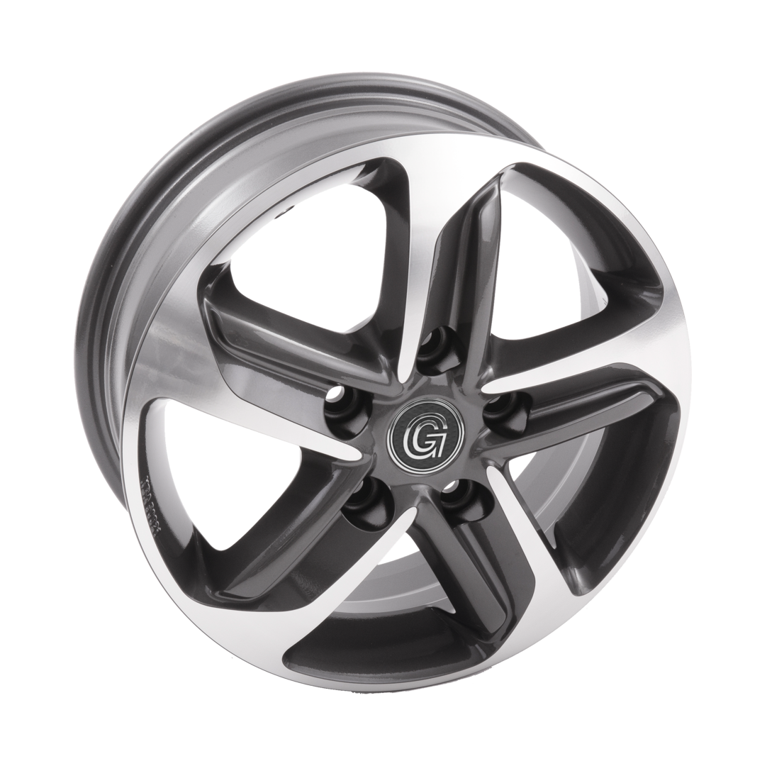 Alufelge GSM10 6,5x16 Anthr. Polished