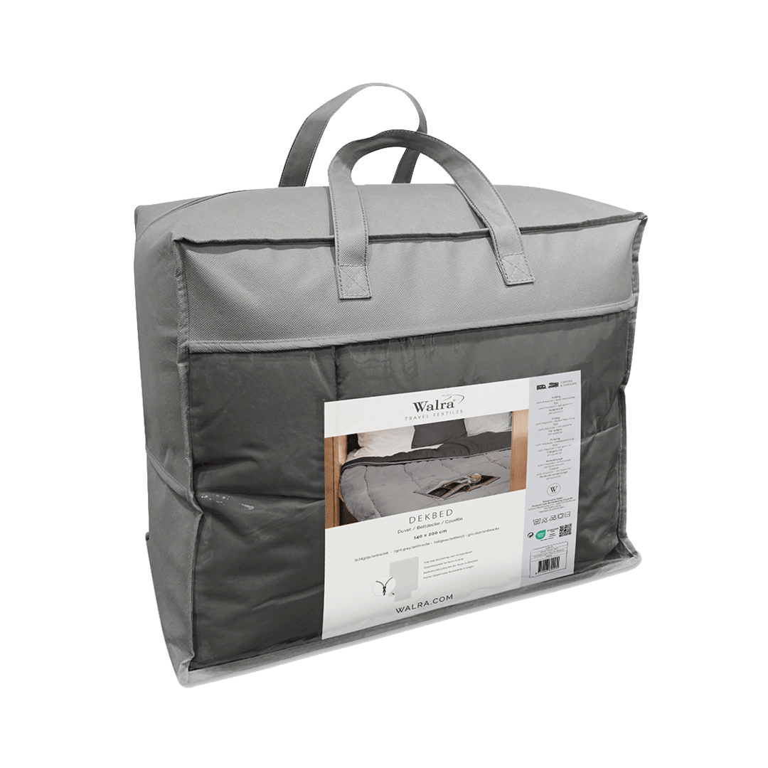Walra Reisebettdecke 140x200 hellgrau