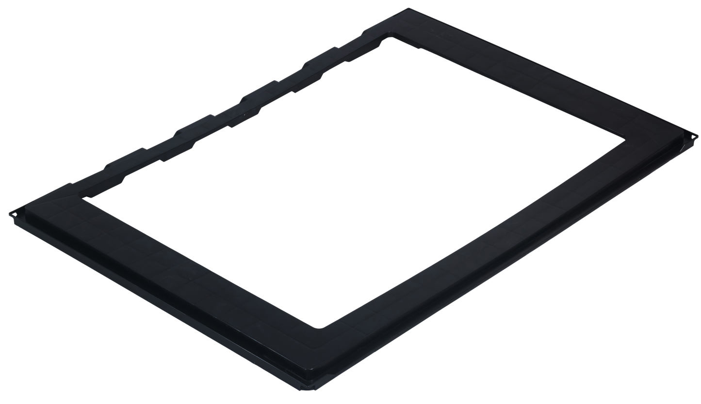 Adapterrahmen FD 700x500 mm sw Front