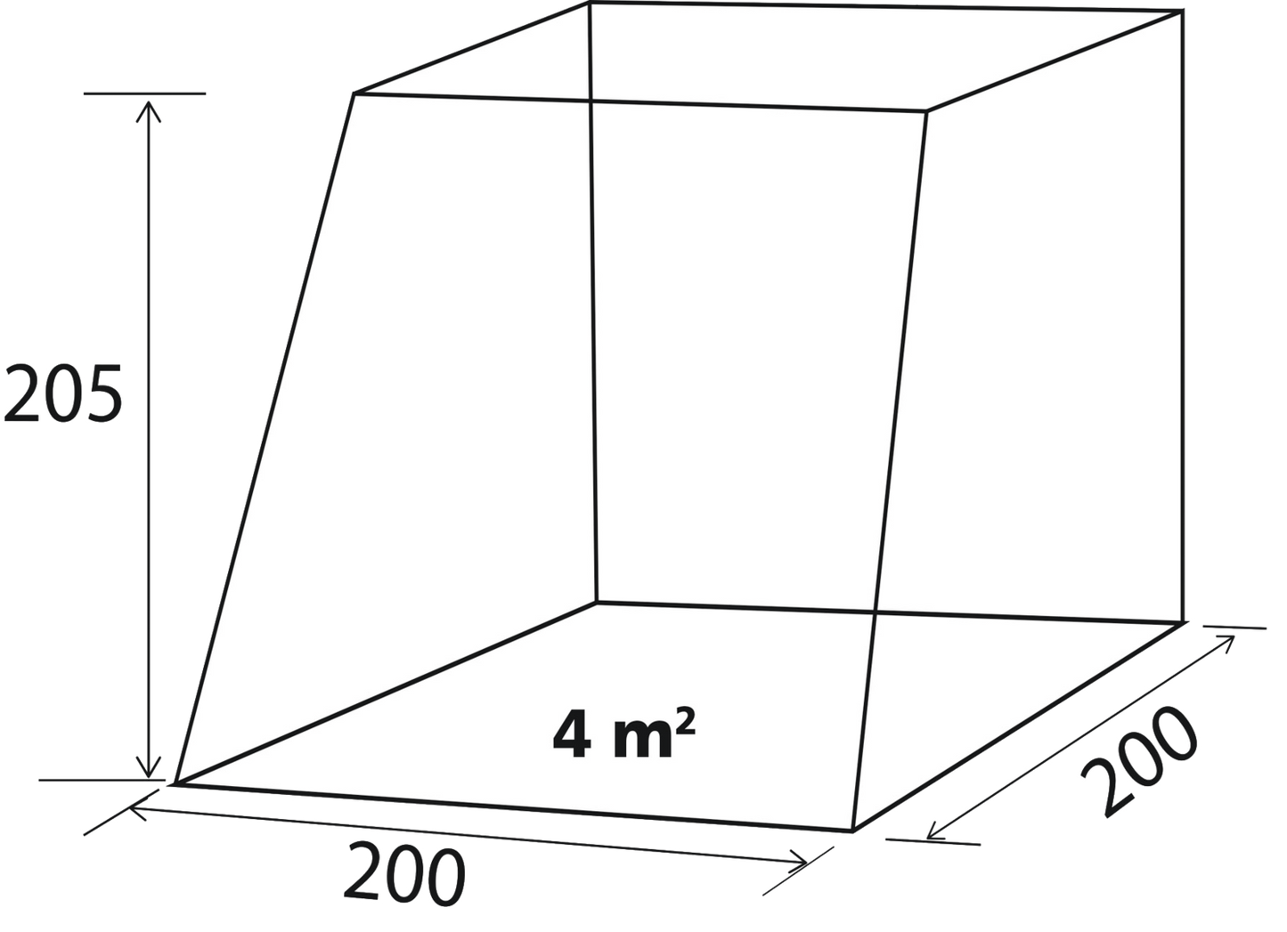Heckklappenzelt COMET