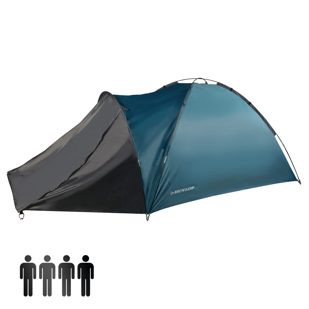 DUNLOP 4 Personen Kuppelzelt (A)