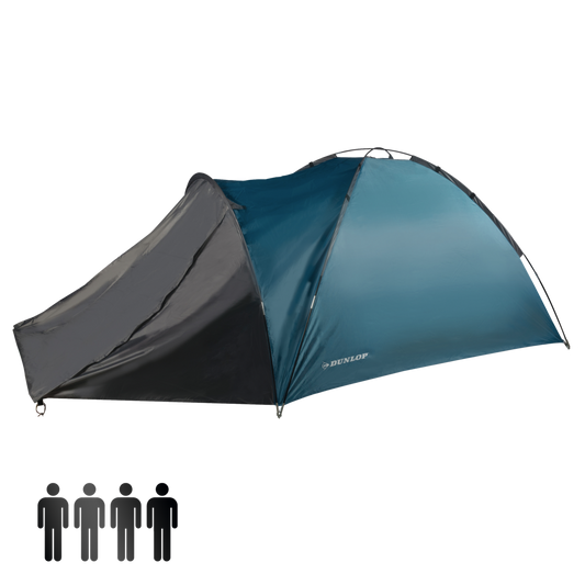 DUNLOP 4 Personen Kuppelzelt (A)
