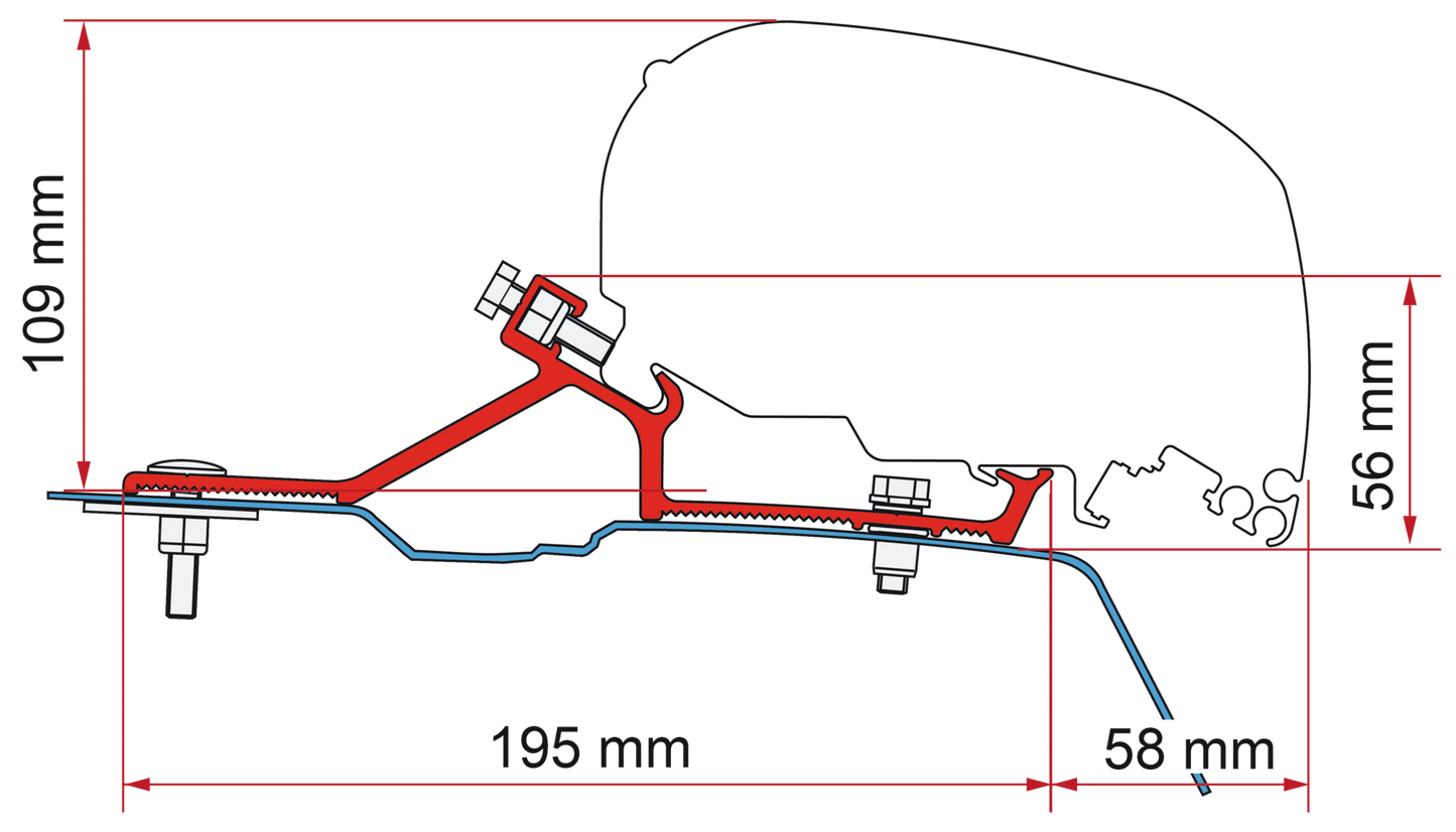 Adapter F80-F65 Renault Master 2010