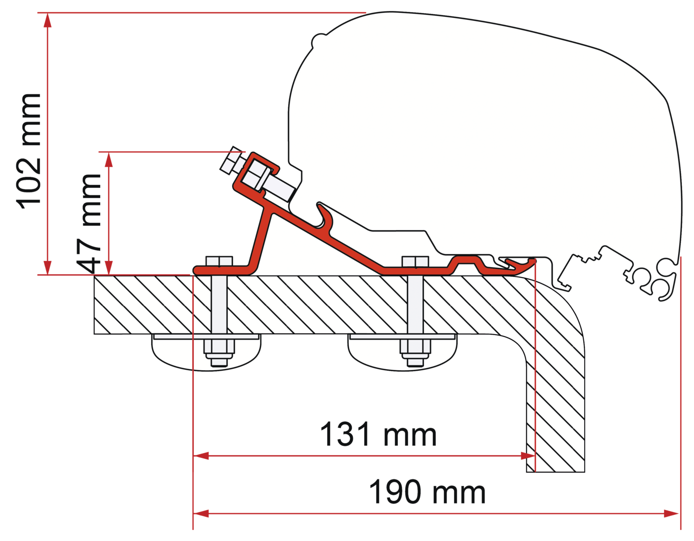 Adapter F80-F65 Kit Standard