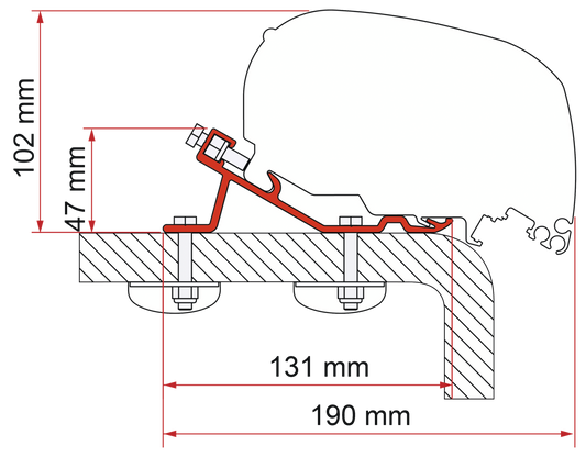 Adapter F80-F65 Kit Standard