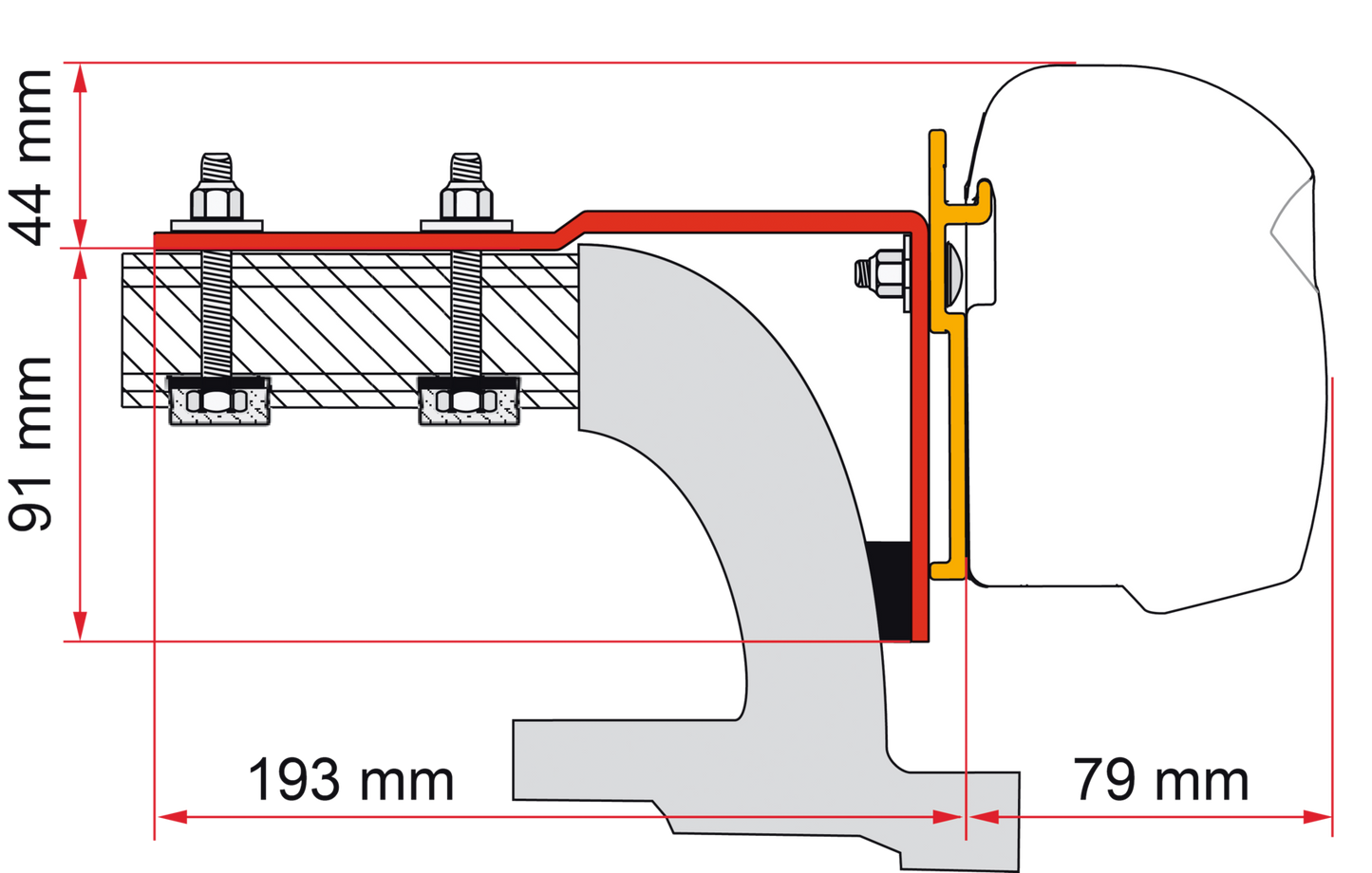 Adapter-Kit MB Vito