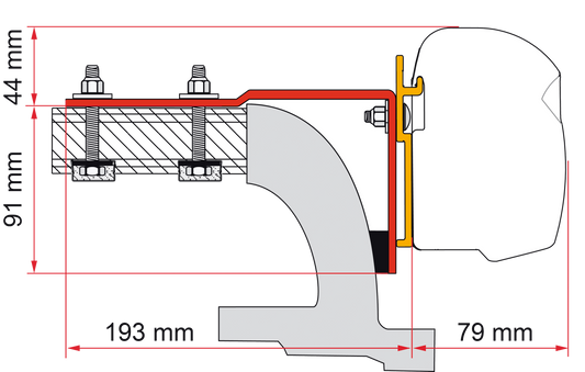 Adapter-Kit MB Vito