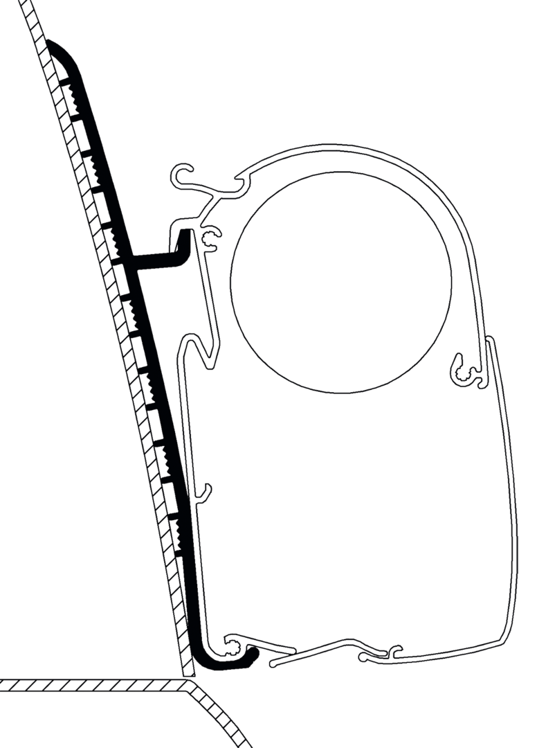 Adapter Renault Master Hochdach,2 St.(B)