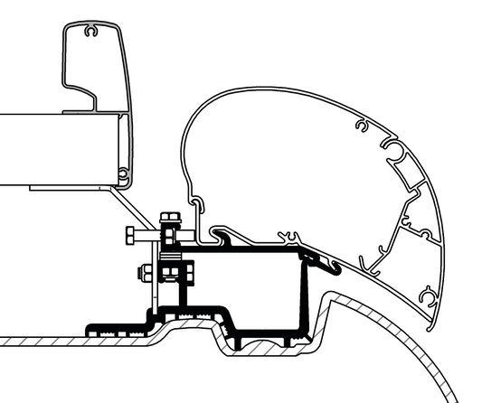 Adapterset Serie 6 MBS-VW