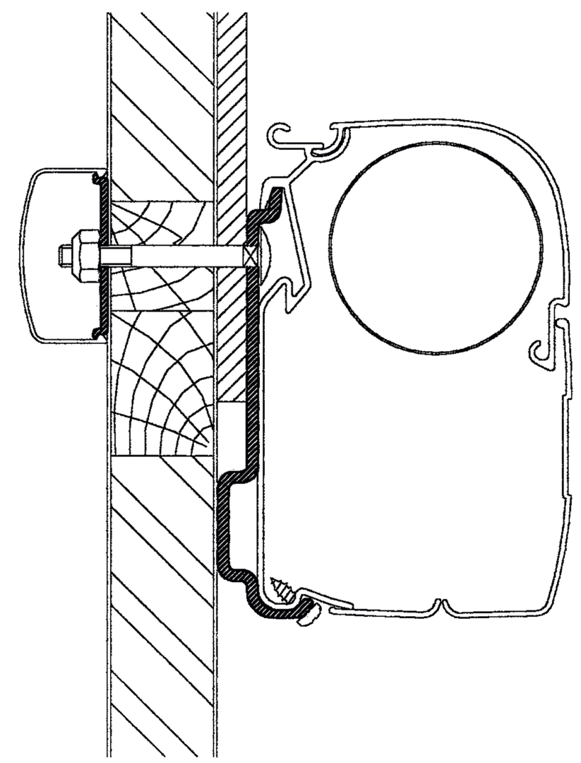 Adapter für CHAUSSON Allegro 400 cm (S)