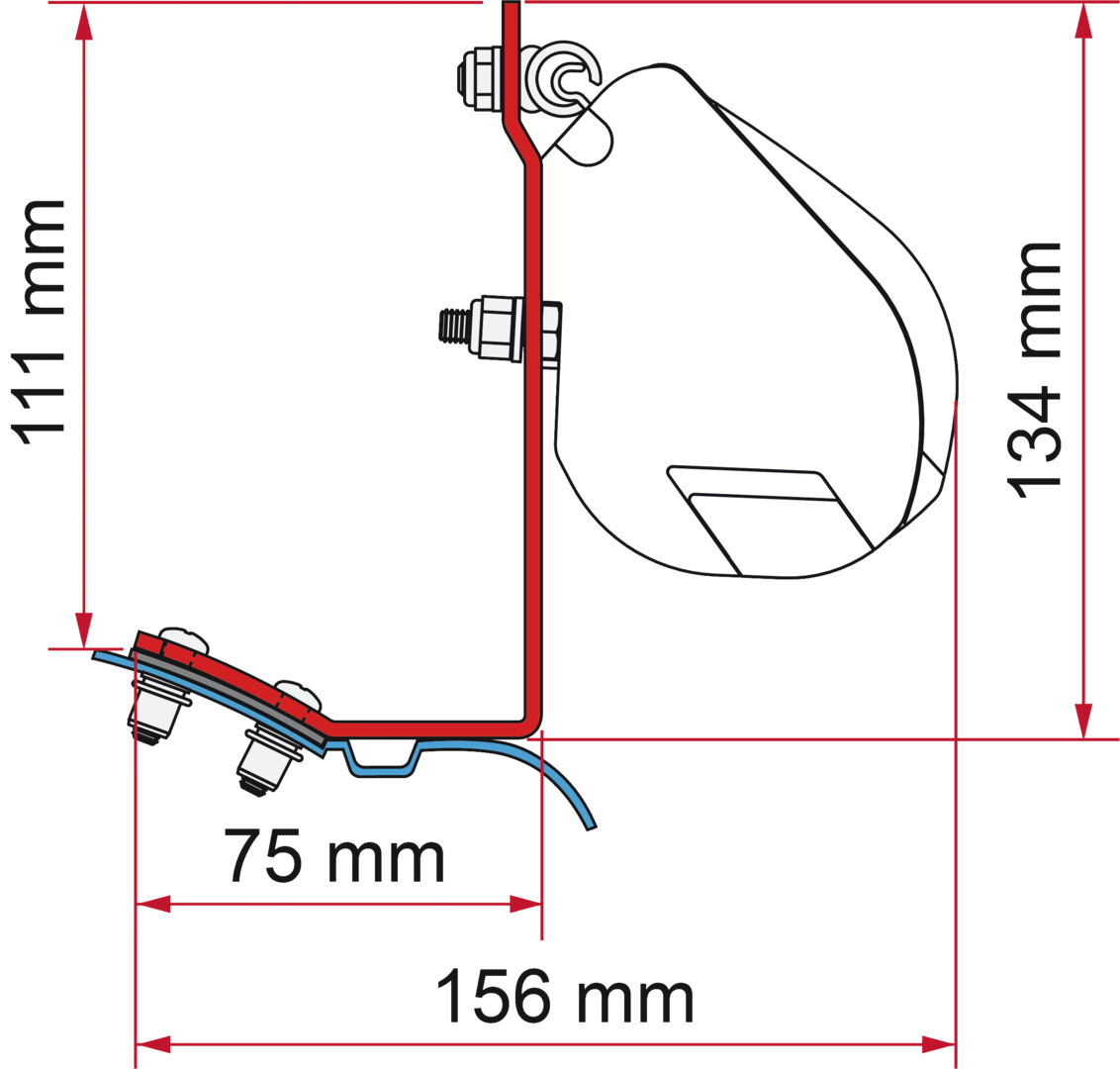 Adapter F35 MB Vito
