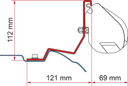 Adapter F35 MB Viano (A)