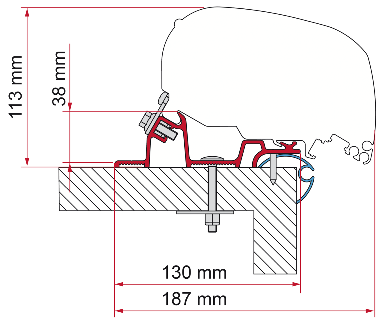 Adapter F80-F65 Kit Caravan Standard