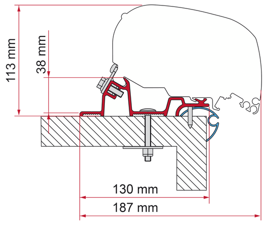 Adapter F80-F65 Kit Caravan Standard