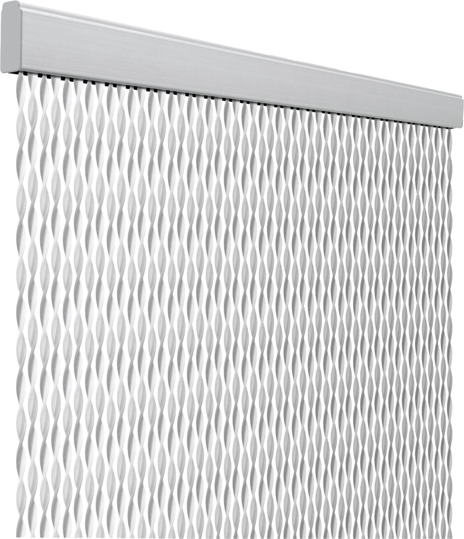Vorhang STRING grau 60 x 190 cm