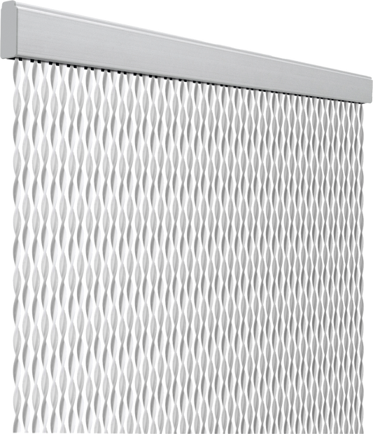 Vorhang STRING grau 60 x 190 cm