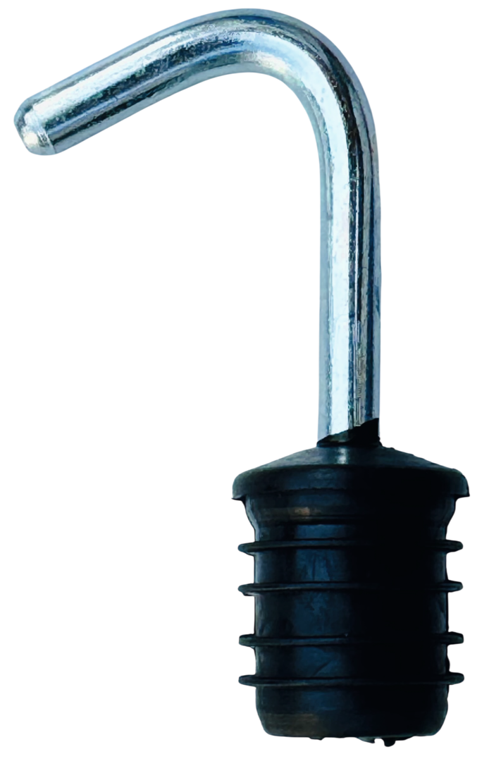 Kunststoffteile mit Haken 22 mm 5er-Pack