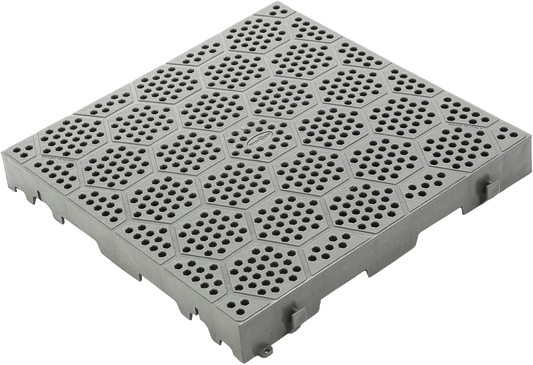 Kunststoff-Rost DECK-FIT grau (A)