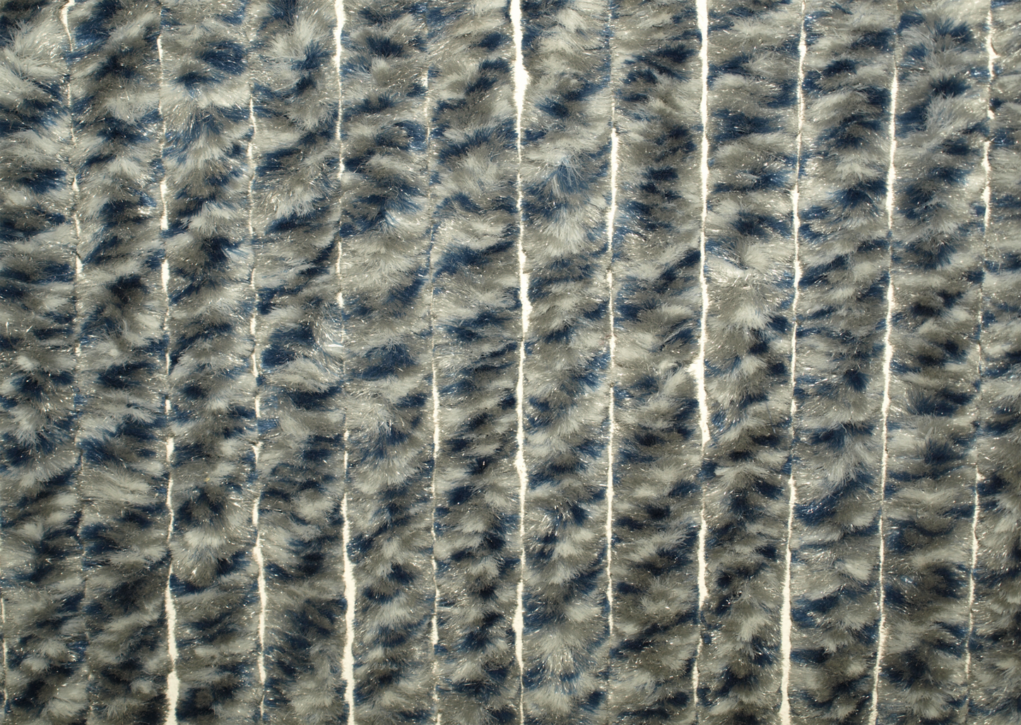 Flauschvorhang 100 x 200 cm hellgrau (R)