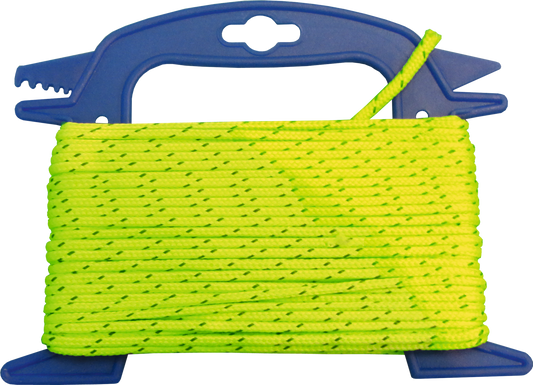 Zeltleine neongrün 4 mm, 20 m lang