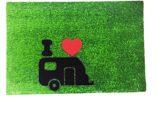 Teppich GREEN FLOCK Caravan