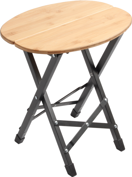 Klapphocker Twisty Bamboo Oval