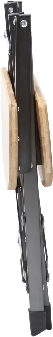 Klapphocker Twisty Bamboo Oval