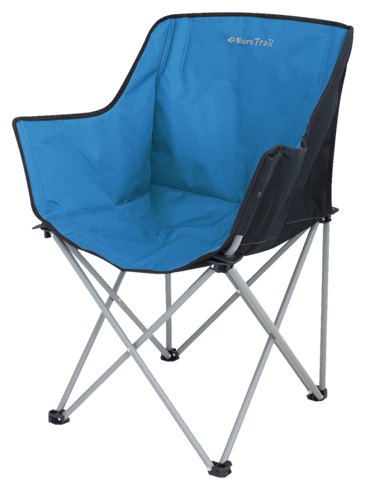 Faltstuhl KAMPALA blau-schwarz (R)