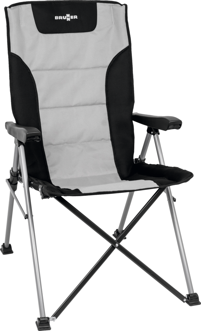 Faltstuhl RAPTOR HIGHBACK schwarz-grau