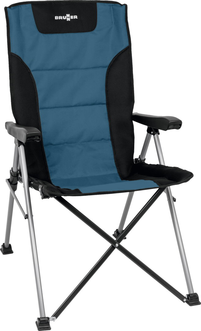 Faltstuhl RAPTOR HIGHBACK schwarz-blau