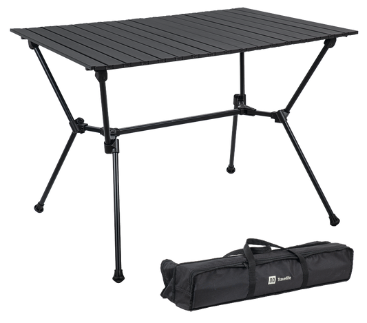 Tisch Travellife Finn black 100x70