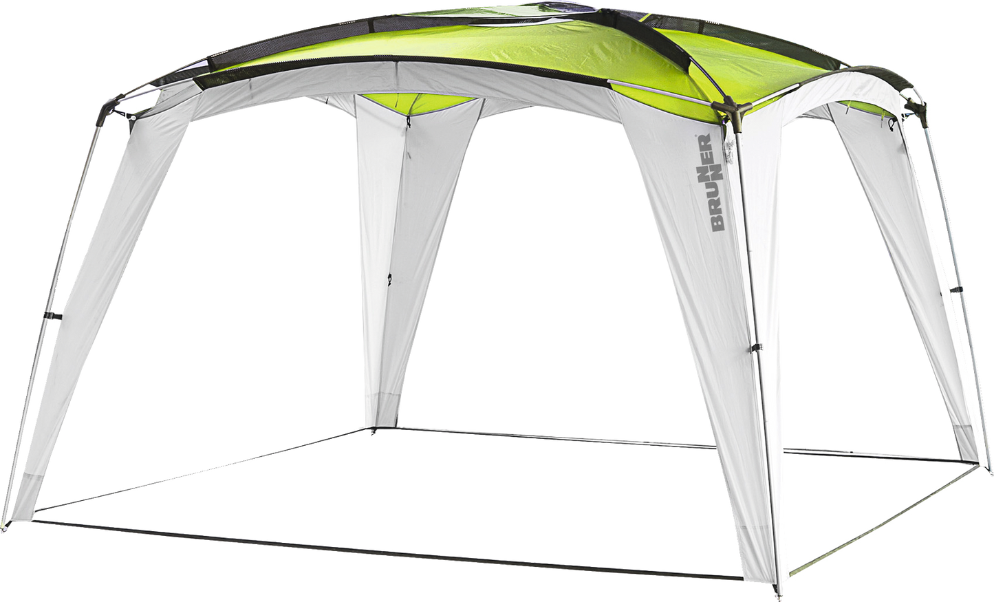 Pavillon MEDUSA II 3x3 grün-grau  (R)