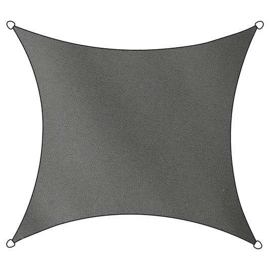 Sonnensegel Rechteck 360 cm anthr. (A)