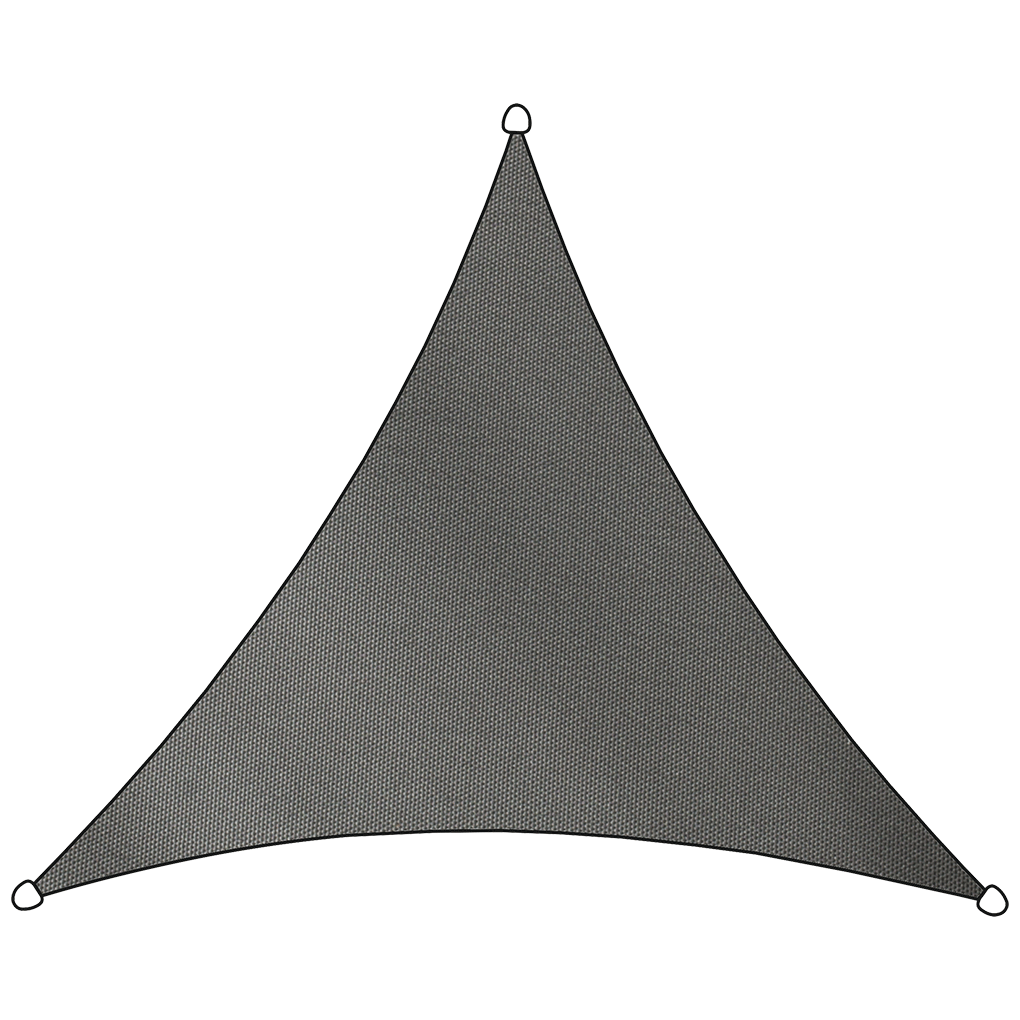 Sonnensegel Dreieck 500 cm anthrazit