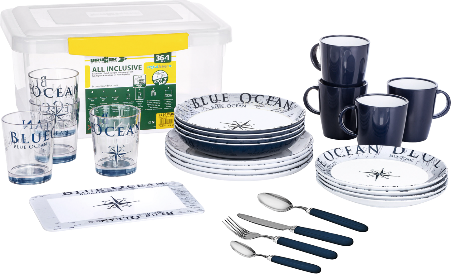 Geschirr BLUE OCEAN (Box)