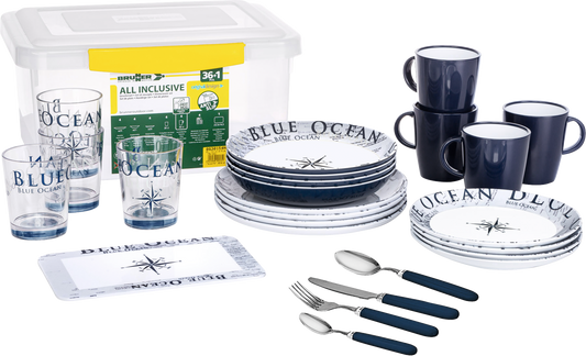 Geschirr BLUE OCEAN (Box)