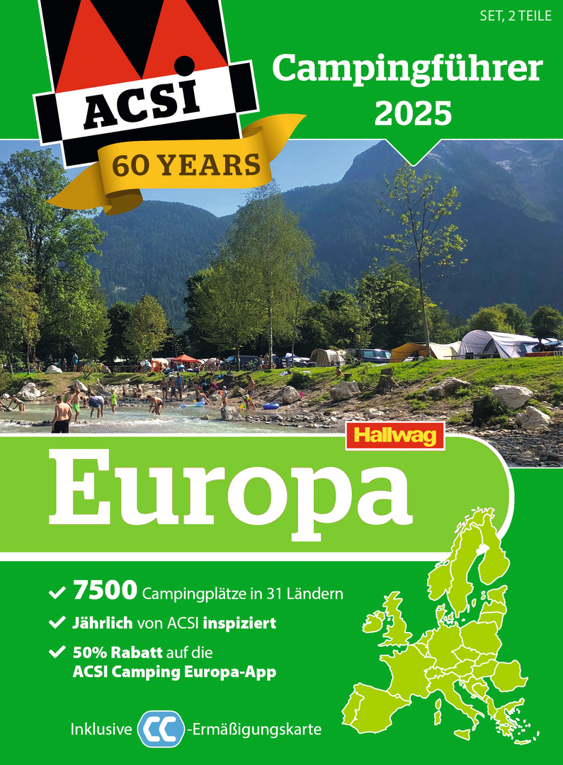 ACSI Campingführer Europa 2025 (A)