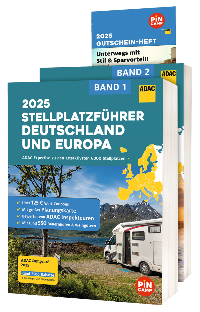 ADAC Stellplatzführer 2025 (A)